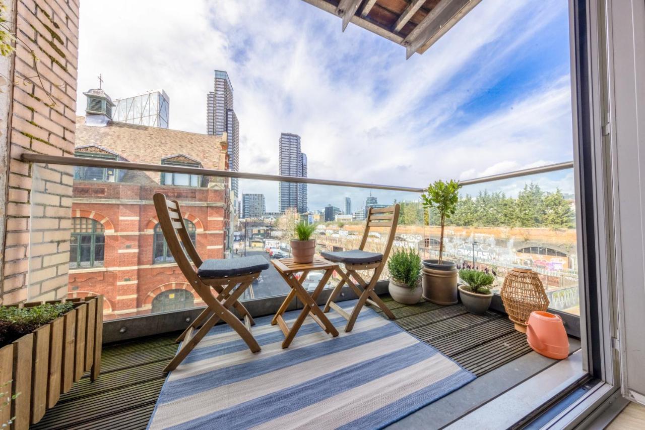Central Shoreditch Flat By Box Park & Spitalfields Market 伦敦 外观 照片